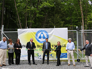 Battery Storage Project Ribbon Cutting